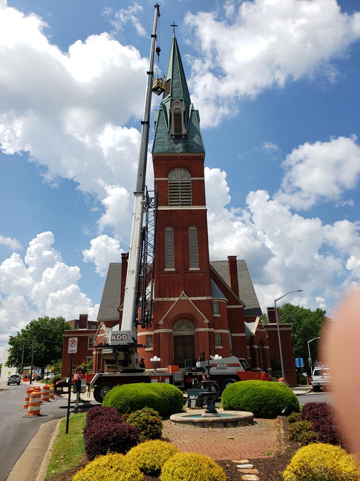 Industrial and Church Roof Repair and Replacement Service Danville Virginia